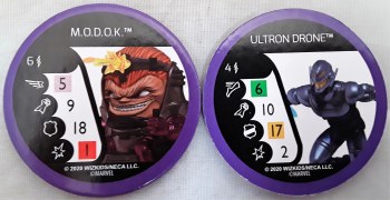 Heroclix Avebngers vs Masters of Evil Bystander Token Madock