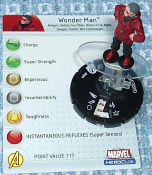 Heroclix Avengers 008 Wonder Man