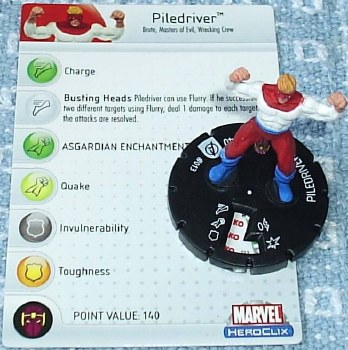 Heroclix Avengers 013 Piledriver