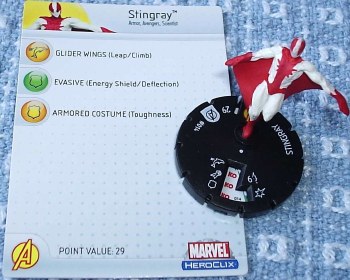 Heroclix Avengers 014 Stingray