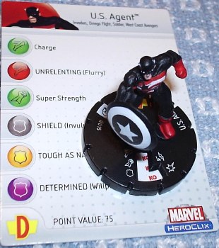 Heroclix Avengers 015 US Agent