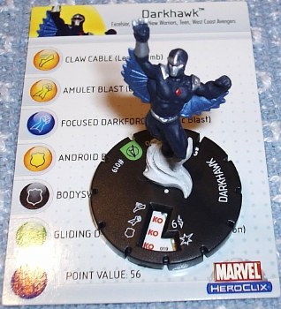 Heroclix Avengers 019 Dark Hawk