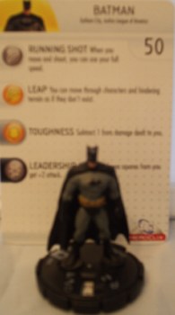 Heroclix Batman Alpha 001 Batman
