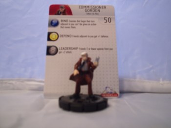 Heroclix Batman Alpha 020 Commissioner Gordon