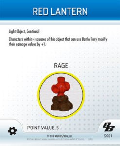 Heroclix Brave and the Bold S001 Red Lantern