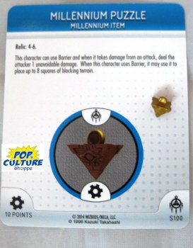 Heroclix Yu-Gi-Oh!: BotM S100 Millennium Puzzle