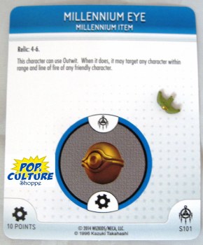 Heroclix Yu-Gi-Oh!: BotM S101 Millennium Eye