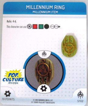 Heroclix Yu-Gi-Oh!: BotM S102 Millennium Ring