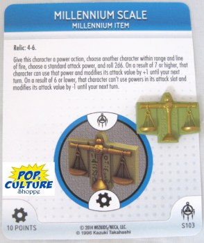 Heroclix Yu-Gi-Oh!: BotM S103 Millennium Scale