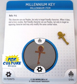 Heroclix Yu-Gi-Oh!: BotM S104 Millennium Key