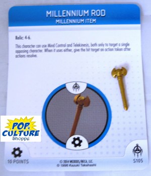 Heroclix Yu-Gi-Oh!: BotM S105 Millennium Rod