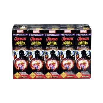 Heroclix Black Panther &amp; the Illuminati Booster Brick
