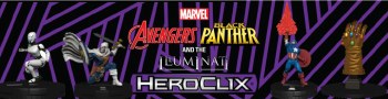 Heroclix Black Panther &amp; the Illuminati CUR Set
