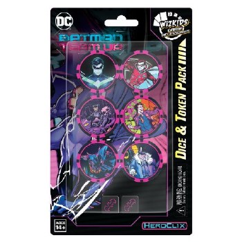 Heroclix Batman Team Up Dice &amp; Token Pack