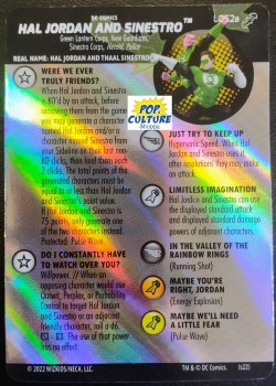 Heroclix Batman Team Up Legacy Card L052a Hal Jordan &amp; Sinestro