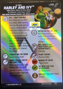 Heroclix Batman Team Up Legacy Card L058 Harley &amp; Ivy