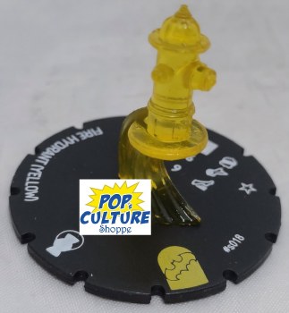Heroclix Batman Team Up s018 Yellow Fire Hydrant