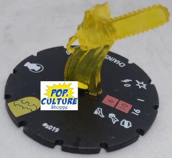 Heroclix Batman Team Up s019 Yellow Chainsaw