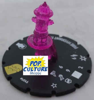 Heroclix Batman Team Up s046 Violet Fire Hydrant
