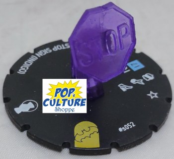 Heroclix Batman Team Up s052 Indigo Stop Sign