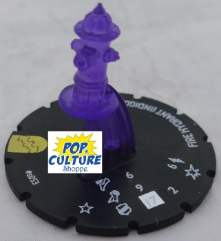 Heroclix Batman Team Up s053 Indigo Fire Hydrant