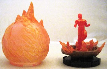 Heroclix Captain America 058 Human Torch