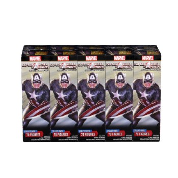 Heroclix Captain America &amp; the Avengers Booster Brick