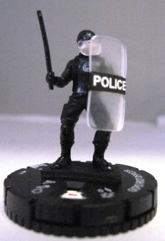 Heroclix Dark Knight Rises 011 GCPD Riot Officer