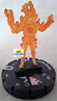 Heroclix Fantastic Four 035 Human Torch