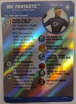 Heroclix Fantastic Four Storyline Team Up 001.1 Mr Fantastic