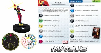 Heroclix Galactic Guardians 020 Magus