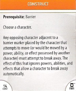 Heroclix Green Lantern Corps B001 Construct