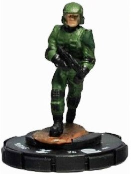 Heroclix Halo: 10th Anniversary 001 Marine (SMG)