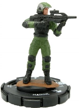 Heroclix Halo: 10th Anniversary 002 Marine (Battle Rifle)