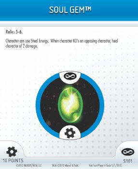 Heroclix Infinity Gauntlet S101 Soul Gem