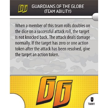 Heroclix Invincible TA001 Guardians Globe