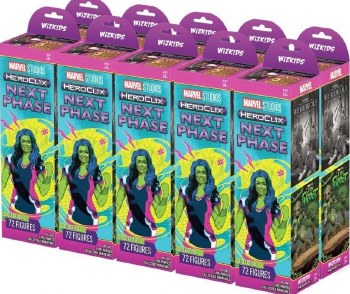 Heroclix Marvel Next Phase Booster Brick