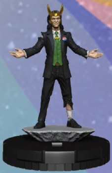 Heroclix Marvel Studios Disney 047 Loki &amp; s006 Tesseract SR Super Rare
