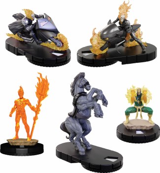 Heroclix Wheels of Vengeance CUR/SR Chase Set