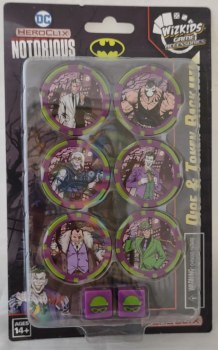Heroclix DC Notorious Dice &amp; Token Pack