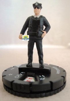 Heroclix Superior Foes of Spider-Man 003a NYPD Officer Prime