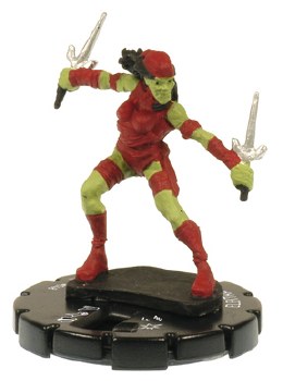 Heroclix Secret Invasion 048 Elektra (Human)