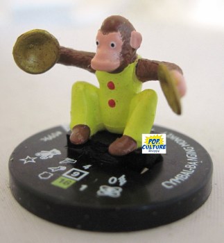 Heroclix Superman and Legion of S.H. 099c Cymbal-Banging Monkey