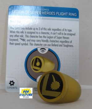 Heroclix Superman and Legion of S.H. S101 Legion of Super Heroes Flight Ring
