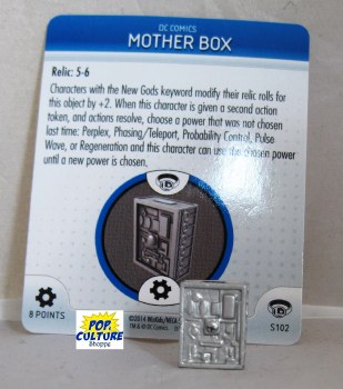 Heroclix Superman and Legion of S.H. S102 Mother Box