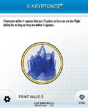 Heroclix Superman S106 X-Kryptonite