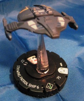 Heroclix Star Trek Tactics II 004 5th Wing Patrol Ship 6