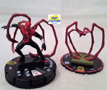 Heroclix Spider-Man Venom and Absolute Carnage 055 Superior Spider-Man and s007 Waldo Arms