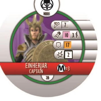 Heroclix Thor: Dark World H001 Einherjar Captain