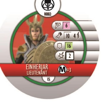 Heroclix Thor: Dark World H002 Einherjar Lieutenant